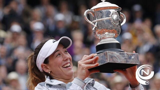 Muguruza wint finale Roland Garros tegen Serena Williams 