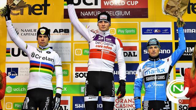Van der Poel wint superspannend duel met Van Aert in Namen
