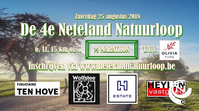 Laatste dagen om in te schrijven voor de Neteland Natuurloop