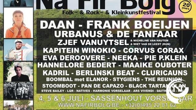 20 jaar Na Fir Bolg : bestel tijdig je tickets in voorverkoop (1)