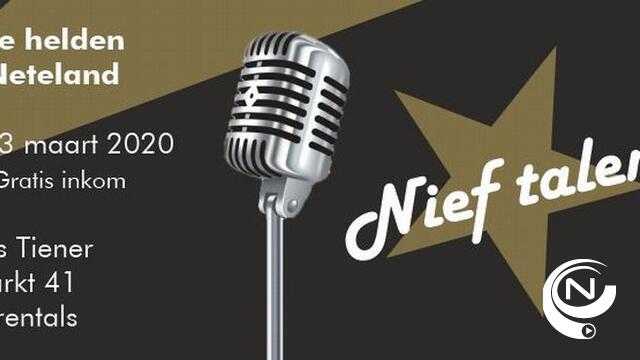 Finale muziekwedstrijd Nief talent