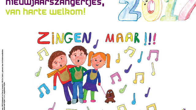 Opgepast voor nieuwjaarszangertjes, gul geven is de boodschap