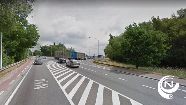 Werken op N14 en oprittencomplex E313 Massenhoven