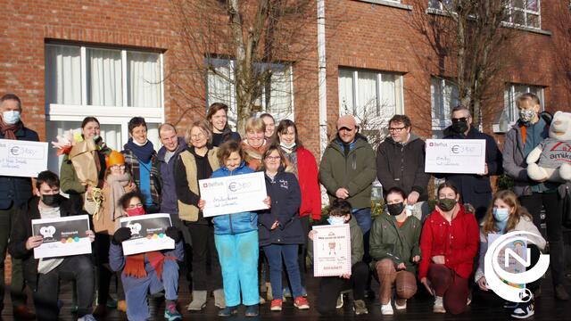 Leerlingen Sint-Calasanzinstituut Nijlen wandelen €9.338 bij elkaar voor Nijlen Loopt Warm