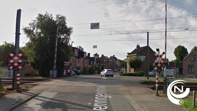Werken aan spooroverwegen Nijlen in november en december