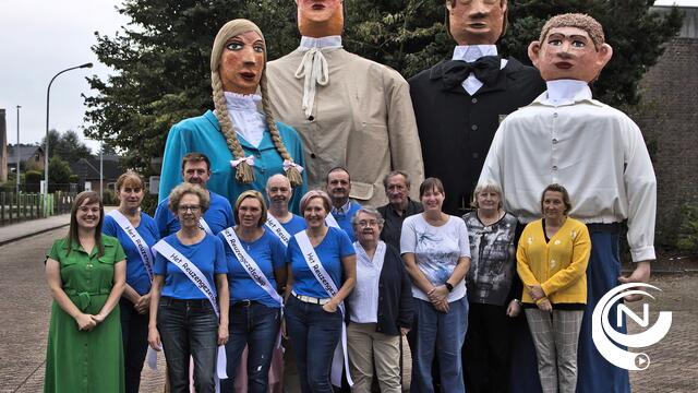 Reuzen uit buurgemeenten én uit andere provincies komen mee feesten op huwelijk Reuzen Nijlen