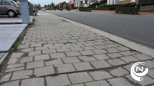 Vernieuwingswerken voetpaden Stationssteenweg