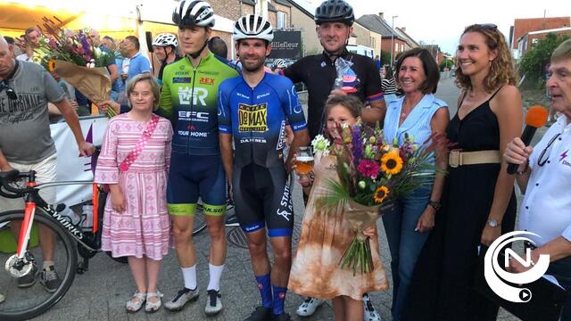 Steven Dillen wint Berkemus criterium,  Seppe Van Olmen Herentals kampioen voor wielertoeristen