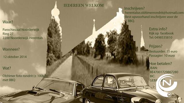 Oldtimerrondrit Herentals (Noorderwijk) op 12 oktober
