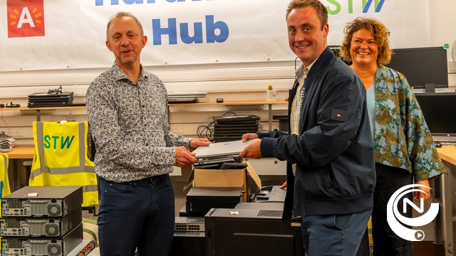  Office-IT uit Olen : 'Meer dan 110 IT-toestellen voor STW op International E-Waste Day'