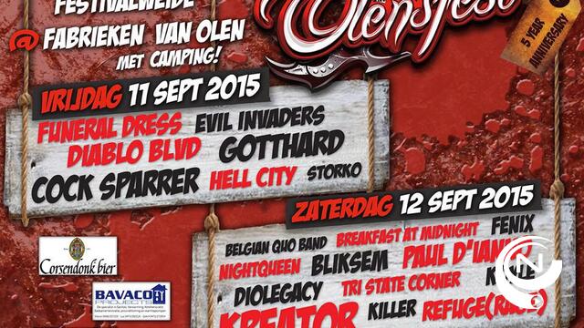 Olensfest laat Sint-Jozef-Olen stevig rocken 
