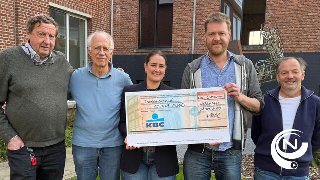 HBBC schenkt mooi bedrag aan Olivia Fund 