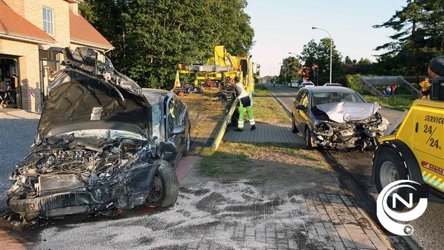 4 zwaargewonden, waaronder kindje van 2 jaar, bij botsingen op Meerhoutseweg Geel