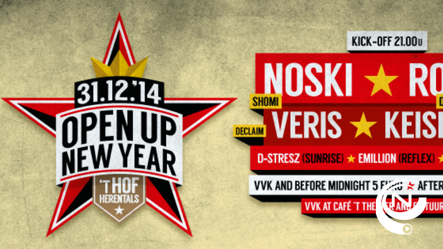 Open Up New Year Party HBBC