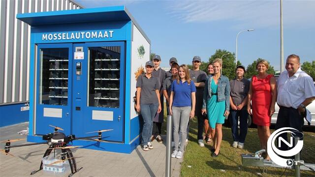 Arijs primeur : allereerste mosselen bodemcultuur met drone geleverd 