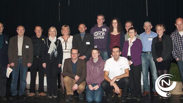 Sportlaureaten 2013 Geel :  Katrien Aerts sportvrouw, Marc Verwimp sportman, zwemclub Geel sportclub - extra foto's