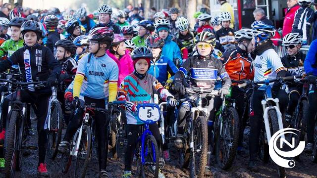 Krawatencross : jeugdinitiatie veldrijden brengt 400 veldcrossertjes naar Lilse Bergen 