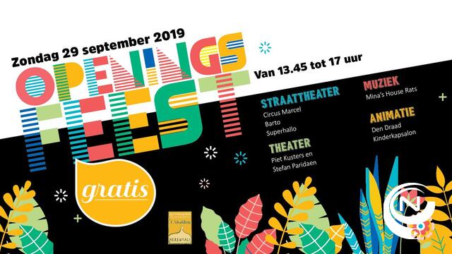 Gratis openingsfeest cc 't Schaliken voor jong en oud