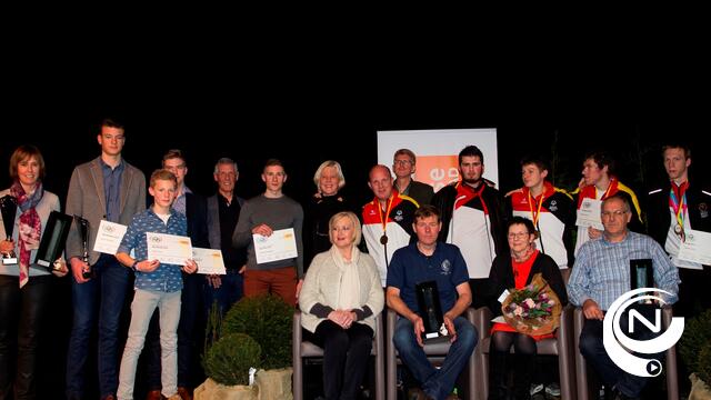 Rudy Schoors sportman, Nele Gilis sportvrouw 2015 Geel