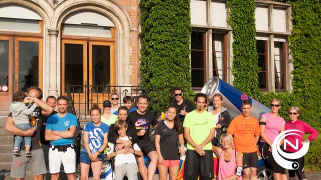 BV's trainen voor challenge To Walk Again 