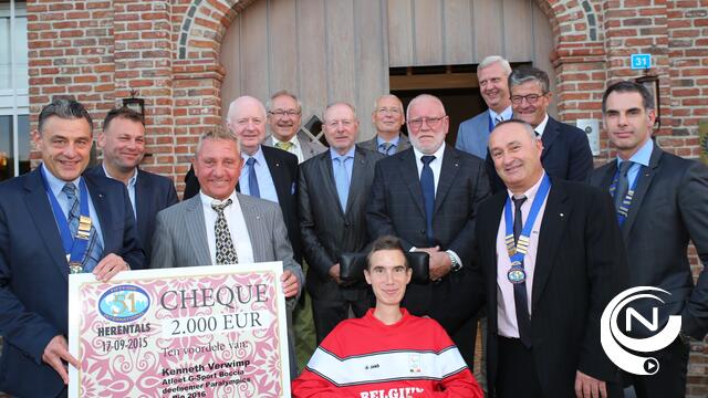 Club Fifty-One schenkt €2.000 aan boccia-atleet Kenneth Verwimp voor Paralympics Rio 2016