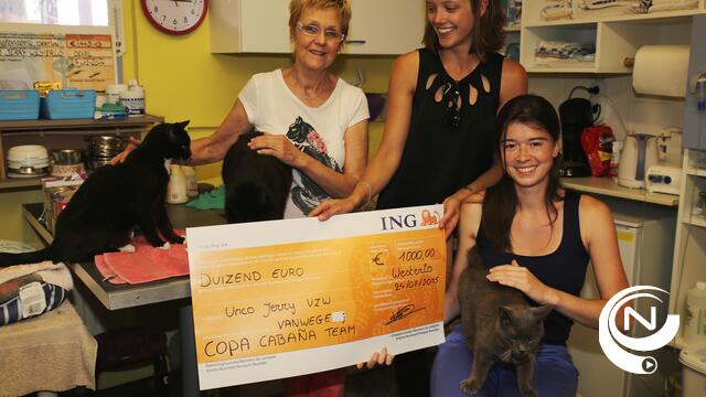 Poes Blinkie krijgt heupoperatie dankzij €1.000 van Copa Cabaña paella-event