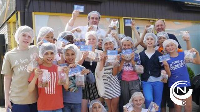 kOsh : 6e leerjaar (W)onderwijs bakt koekjes voor het goede doel bij Bakker Bert
