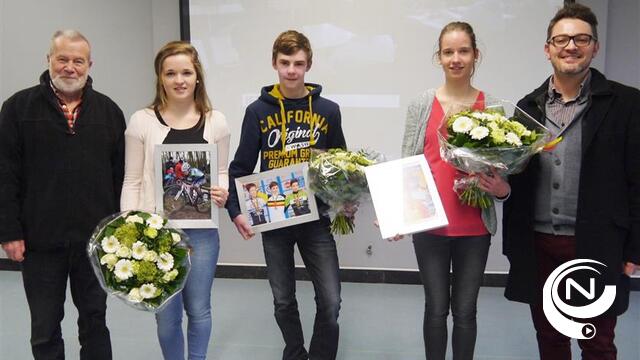 Campus De Vesten : feestelijke hulde voor 2 Belgische kampioenen veldrijden