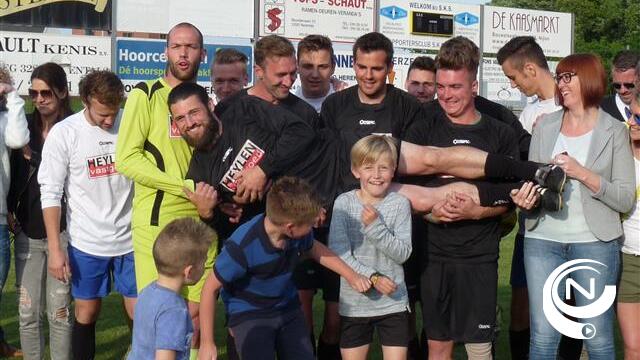 Voetballende vrienden bezorgen Gerd Heylen toffe afscheidsmatch