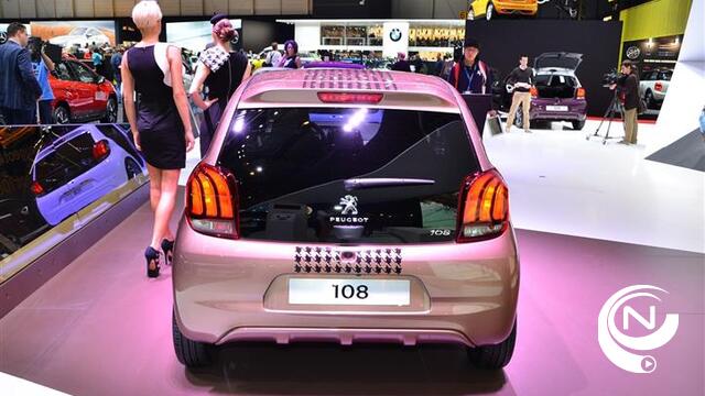Kempische Autoshow :  Groep Lavrijsen Peugeot met nieuwste modellen 108 TOP en 308 SW