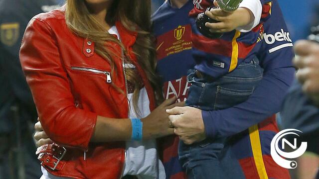 Lionel Messi trouwt in 2017 met zijn Antonella 