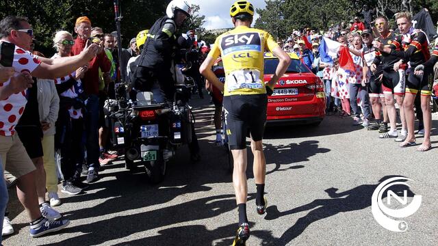 Thomas De Gendt wint op Mont Ventoux, Froome loopt berg op zonder fiets... - foto's