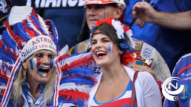 Frankrijk wint kwartfinale tegen Ijsland met 5-2