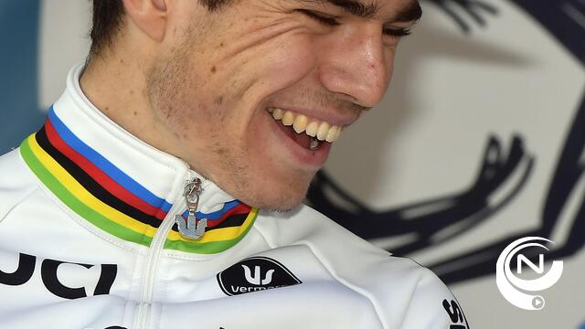 Wout van Aert laat de discussie over het aangepaste parcours voor wat ze is (3)