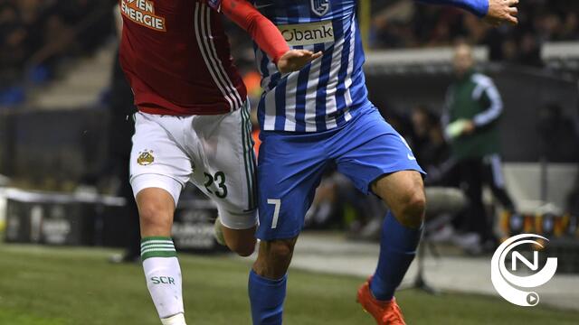 RC Genk wint met 1-0 van Rapid Wien en overwintert in Europa League 