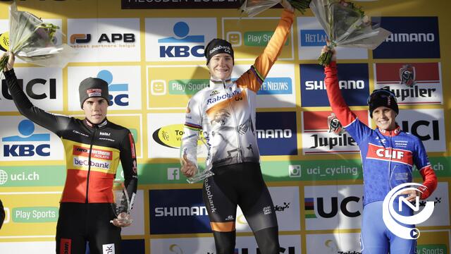 Sanne Cant moet Marianne Vos laten voorgaan in Heusden-Zolder 