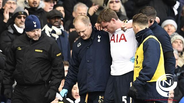 Vertonghen mogelijk 6 weken out met enkelblessure 