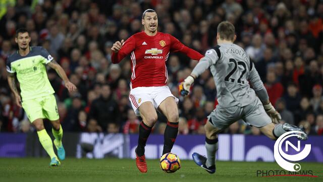 Mignolet bijna de held van Liverpool op bezoek bij Manchester United: 1-1
