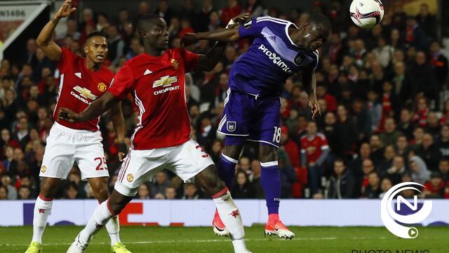 Anderlecht pas in verlengingen onderuit bij Man United, RC Genk speelt gelijk  