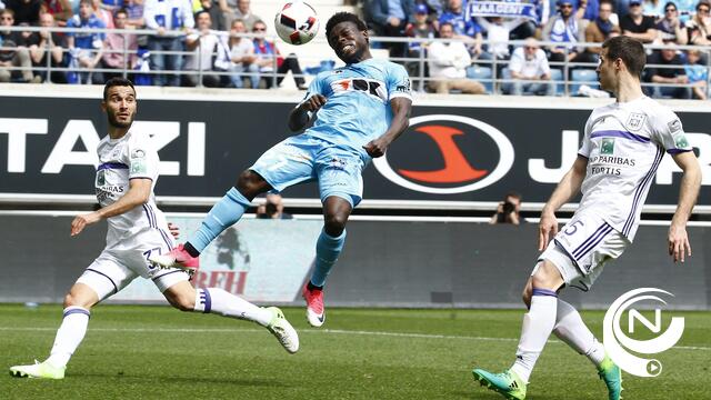 AA Gent en Anderlecht spelen 0-0