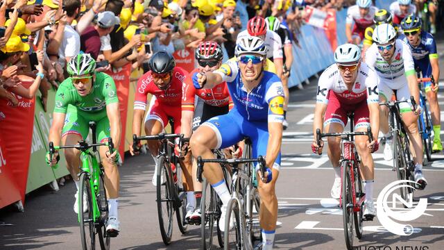 Marcel Kittel wint in massaspurt 6e rit in Tour 