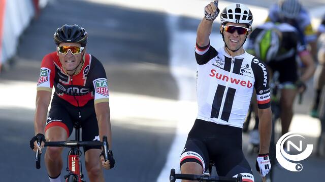 Michael Matthews wint voor Greg Van Avermaet in Rodez, Froome opnieuw leider 