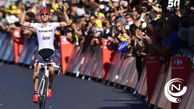 Bauke Mollema wint 15e rit in de Ronde van Frankrijk