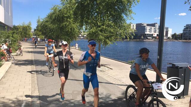 Pieter Heemeryck (DOMO-SCOTT) komt net te kort in Ironman 70.3 Jönköping Zweden