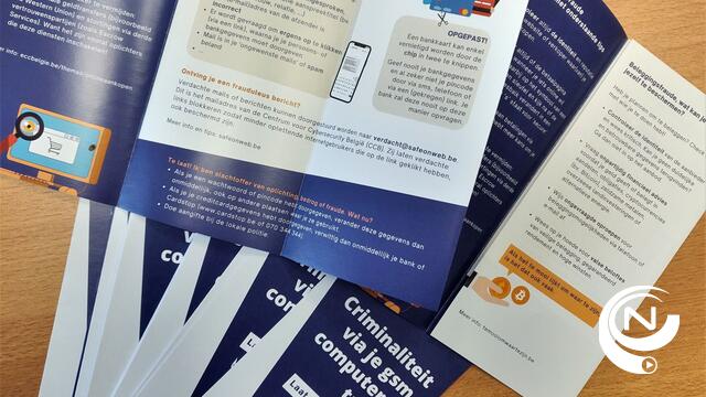 Politie Heist : "Criminaliteit via je gsm, computer of tablet: laat je niet vangen!"