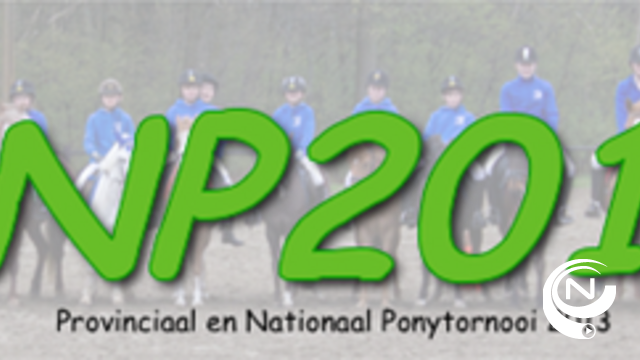 Provinciaal en nationaal Ponytornooi in Herenthout/Noorderwijk 