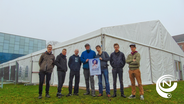 Opbouw pop-up voor New Years Eve Deluxe gestart 