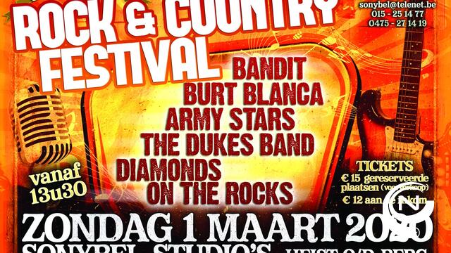Rock & Country Music Festival  in Sonybel studio’s