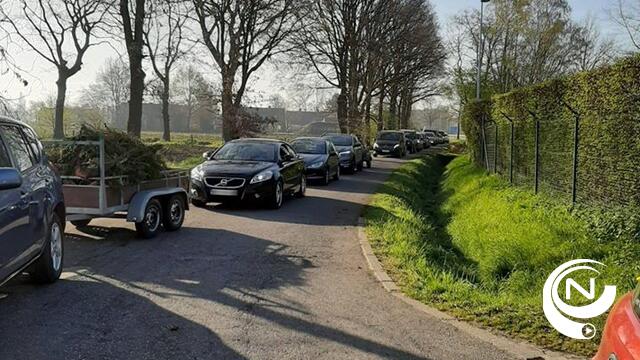 Files aan Kempense recyclageparken
