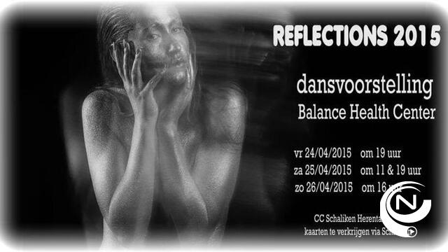 Balance Health Center brengt Reflections 2015 in cc 't Schaliken 